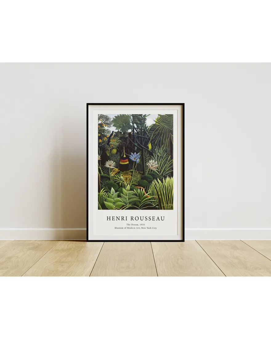 Henri Rousseau Poster The Dream
