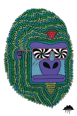 Herbert the Hypno Ape Poster Mulga