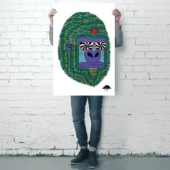 Herbert the Hypno Ape Poster Mulga