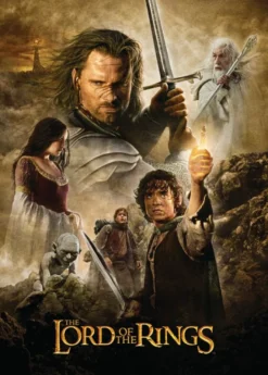 Herr der Ringe 3D Poster Die Rückkehr des Königs