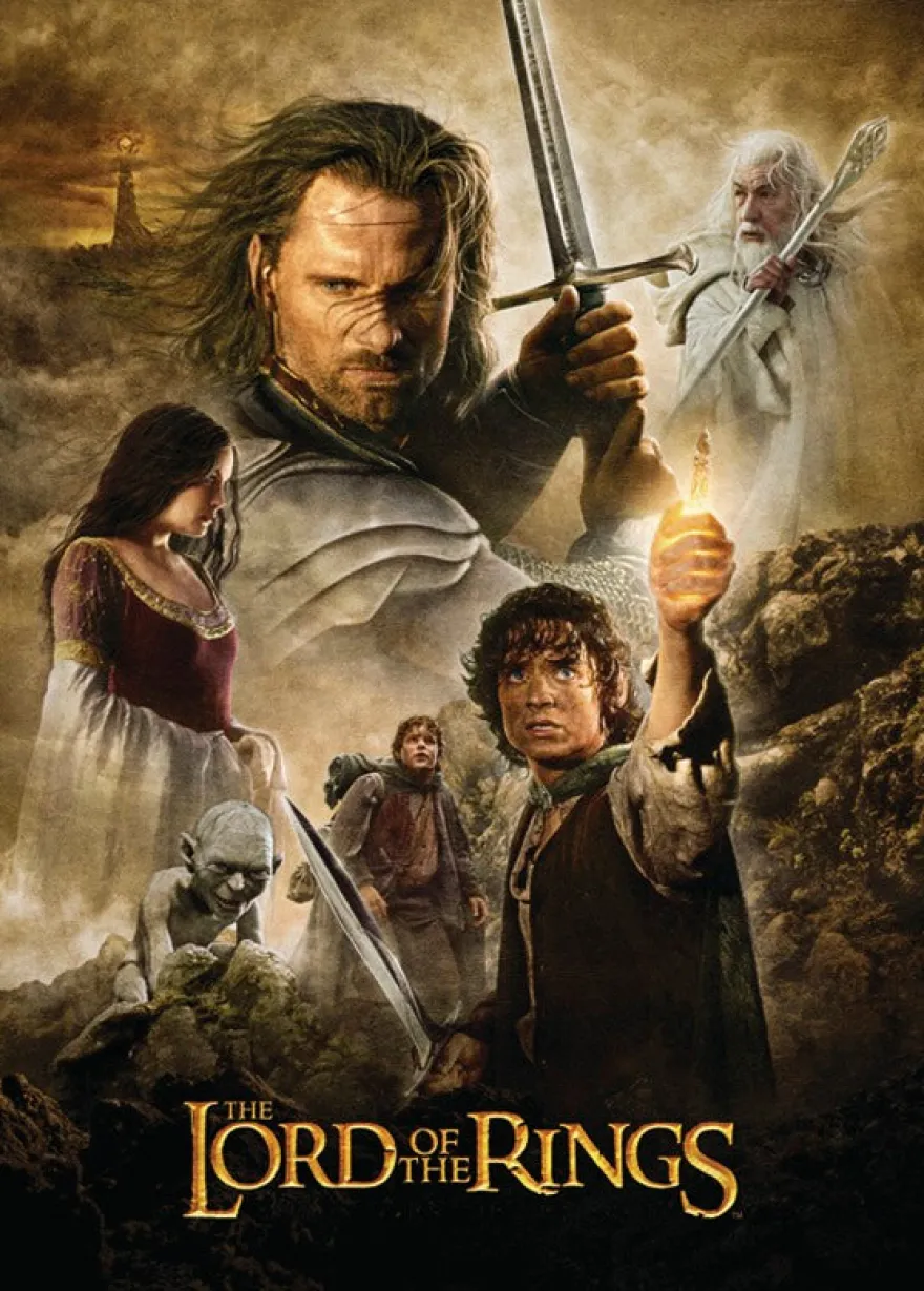 Herr der Ringe 3D Poster Die Rückkehr des Königs