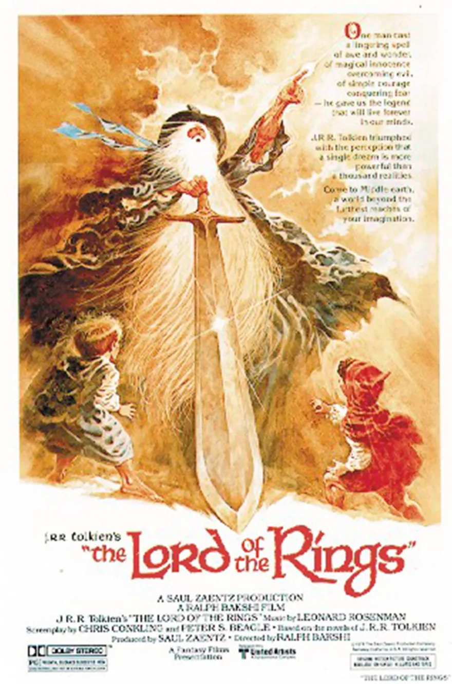 Herr der Ringe (1978 Movie) Poster