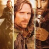 Herr der Ringe Poster Aragorn