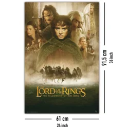 Herr der Ringe Poster Die Gefährten