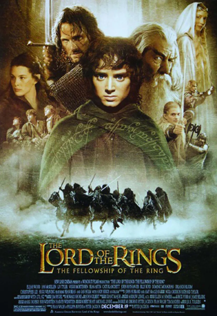 Herr der Ringe Poster Die Gefährten
