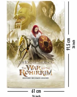 Herr der Ringe Poster Die Schlacht der Rohirrim