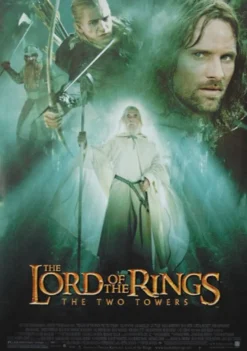 Herr der Ringe Poster die zwei Türme Collage