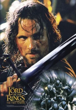Herr der Ringe Poster Die zwei Türme Aragorn