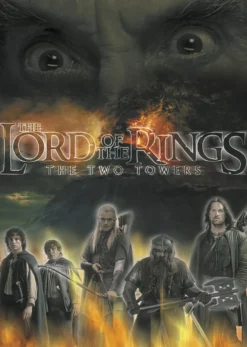 Herr der Ringe Poster die zwei Türme Sarumaneyes