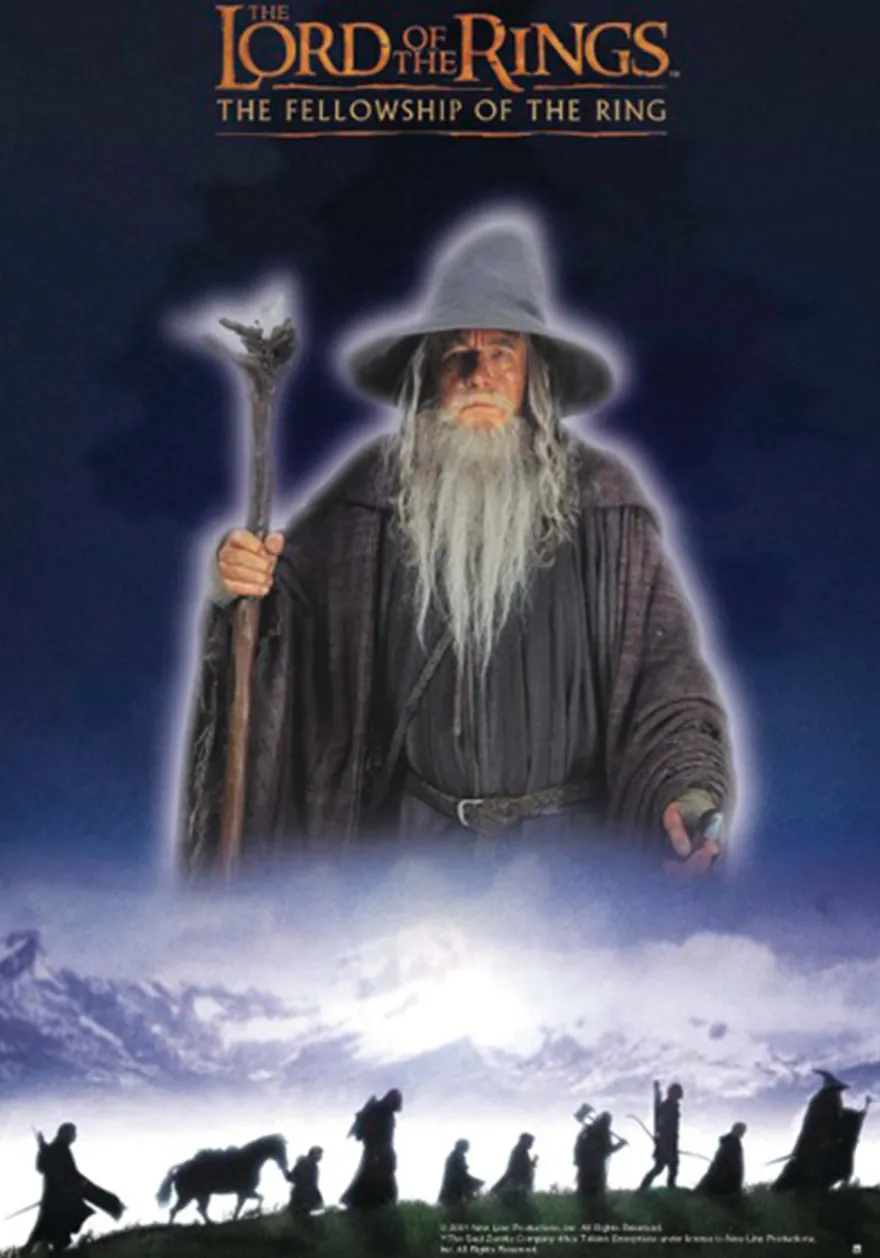 Herr der Ringe Poster Fellowship