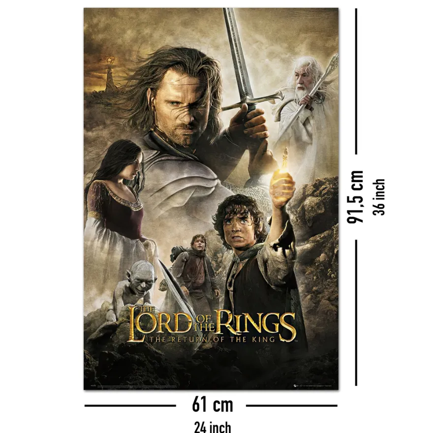 Herr der Ringe Poster Return of the King