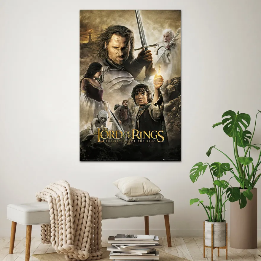 Herr der Ringe Poster Return of the King