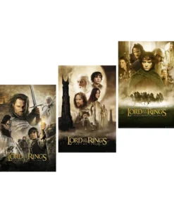 Herr der Ringe Posterset 3 Filmplakate