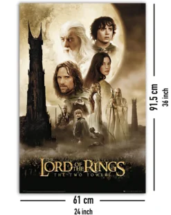 Herr der Ringe Posterset 3 Filmplakate