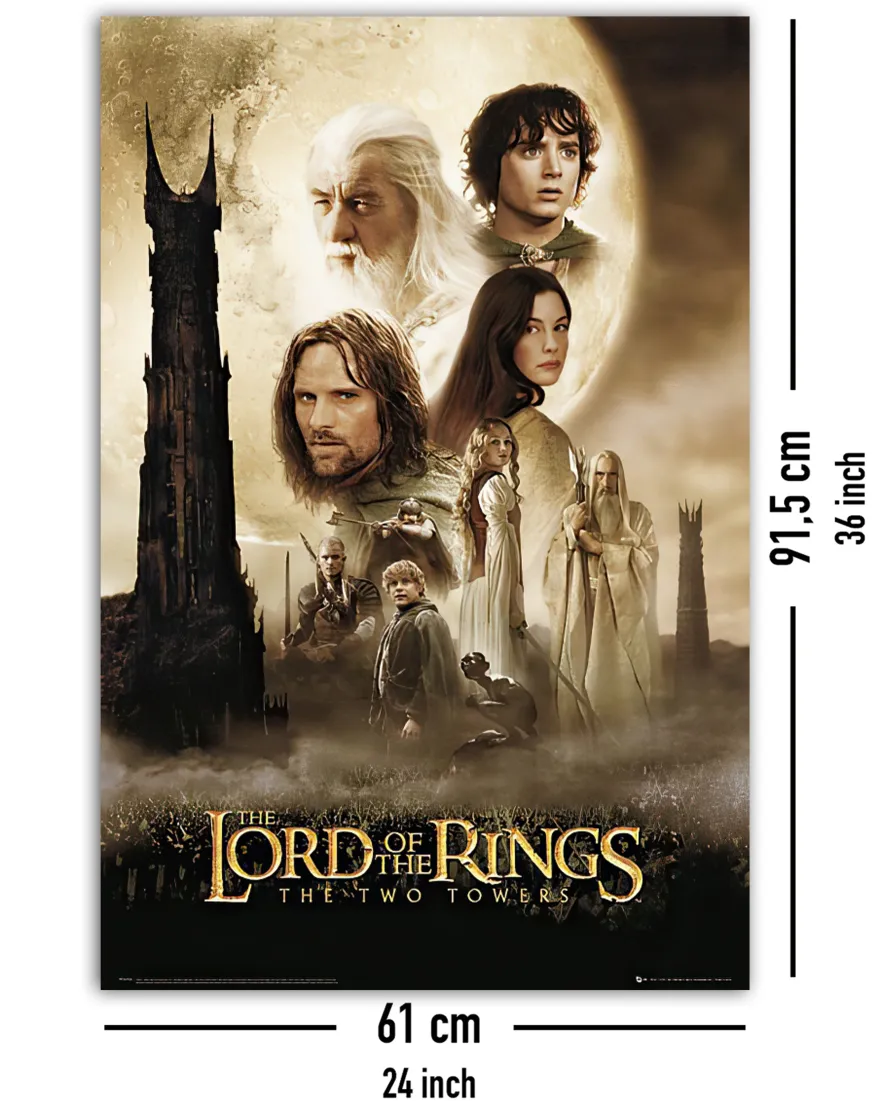 Herr der Ringe Posterset 3 Filmplakate