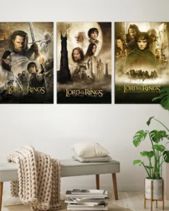 Herr der Ringe Posterset 3 Filmplakate