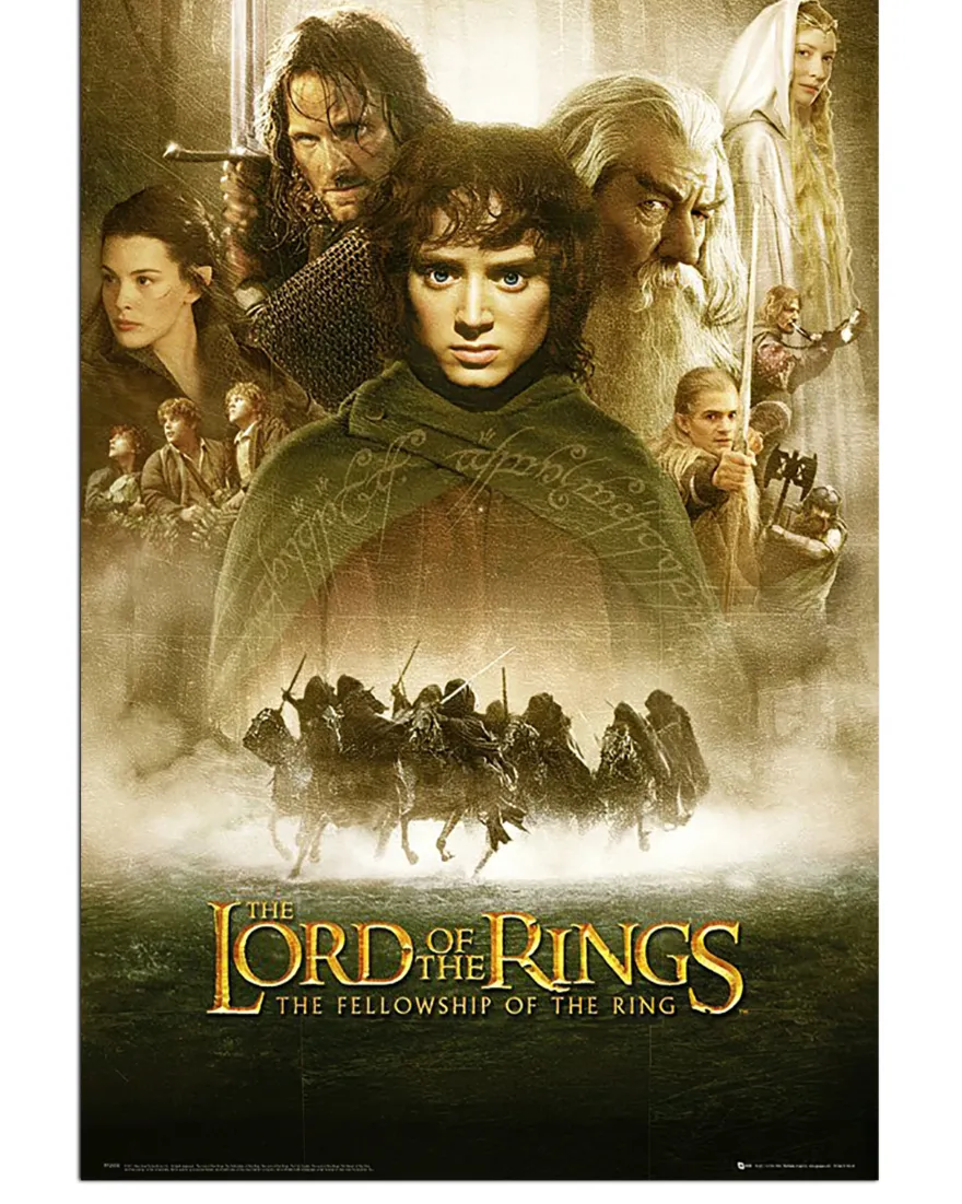 Herr der Ringe Posterset 3 Filmplakate