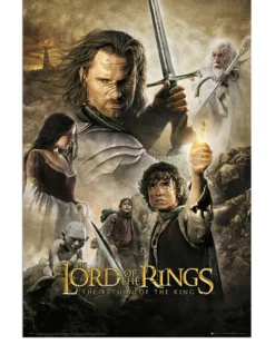 Herr der Ringe Posterset 3 Filmplakate