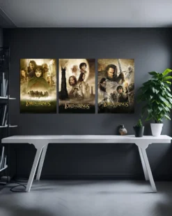 Herr der Ringe Posterset 3 Filmplakate