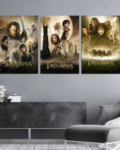 Herr der Ringe Posterset 3 Filmplakate