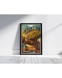 Herr der Ringe Poster - 61x91,5 cm - Rivendell - Bruchtal