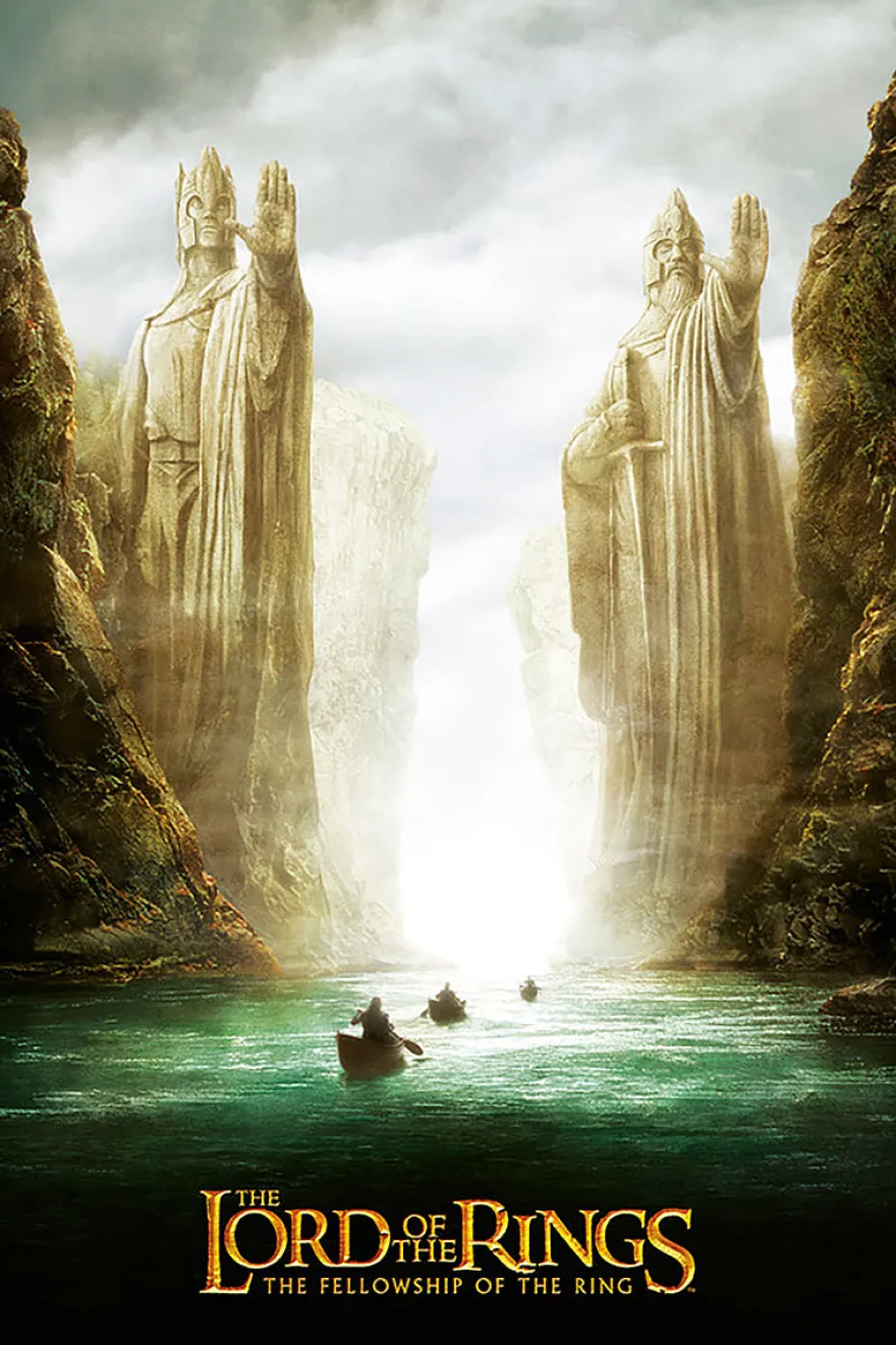 Herr der Ringe Trilogie Poster 3er Set