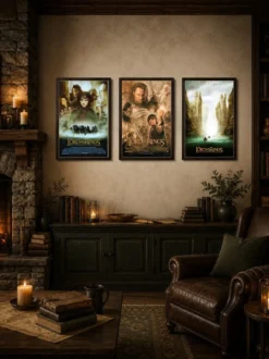 Herr der Ringe Trilogie Poster 3er Set