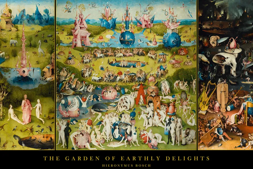 Hieronymus Bosch Poster Garden Of Earthly Delights