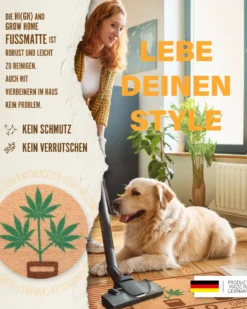Hi(gh) & Grow Home Kiffer Fußmatte