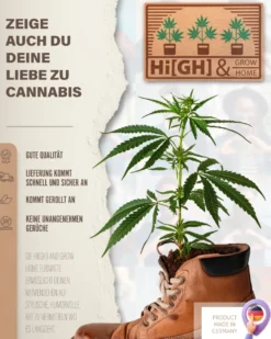 Hi(gh) & Grow Home Kiffer Fußmatte