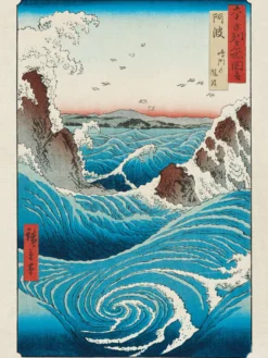 Hiroshige Kunstdruck 3er-Set Papier 250 gr. matt