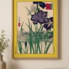 Hiroshige Kunstdruck | Irises At Horikiri In Tokyo | 30x40 cm