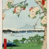 Hiroshige Kunstdruck Massaki And Suijin Grove