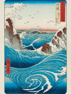 Hiroshige Kunstdruck Naruto Whirlpool