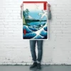 Hiroshige The Sea At Satta Poster