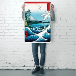Hiroshige The Sea At Satta Poster