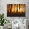 Hirsch im Wald Poster Stefan Miron