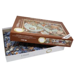 Historische Weltkarte Puzzle 1000 Teile, Aimee Stewart