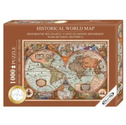 Historische Weltkarte Puzzle 1000 Teile, Aimee Stewart