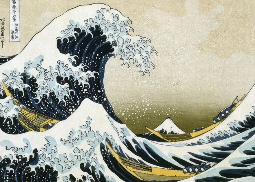 Hokusai Great Wave off Kanagawa Riesenposter