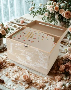 Holzbox Hochzeitspost Wedding Kiste