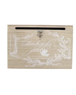Holzbox Hochzeitspost Wedding Kiste