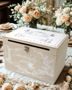 Holzbox Hochzeitspost Wedding Kiste