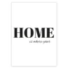 Home is where your Kunstdruck Din A4