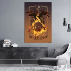 House Of The Dragon Poster Fire Will Reign