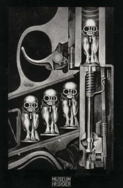 Hr Giger Poster Birthmachine