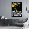 Härter Schneller Lauter Poster