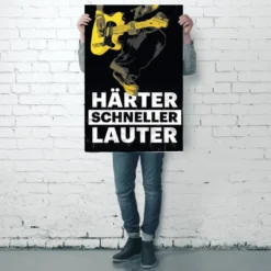 Härter Schneller Lauter Poster