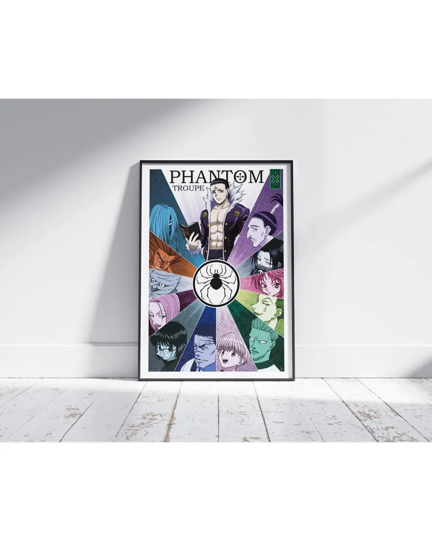 Hunter x Hunter Poster| Phantom Troupe - Spider Members | 61x91,5 cm