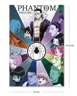 Hunter x Hunter Poster| Phantom Troupe - Spider Members | 61x91,5 cm